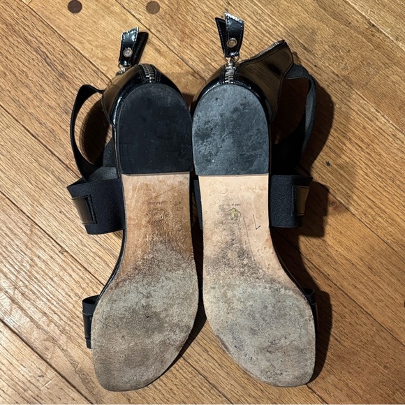 Stuart Weitzman The Expo Gladiator Black Sandals - 8N NARROW - Picture 5 of 5